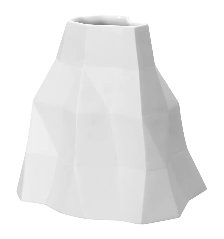 picture 2 A small porcelain vase from the Quartz collection inspired by 3D program geometry and Japanese origami art - Vista Alegre