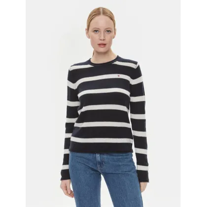 Zdjęcie Tommy Hilfiger Sweter WW0WW40264 Granatowy Regular Fit