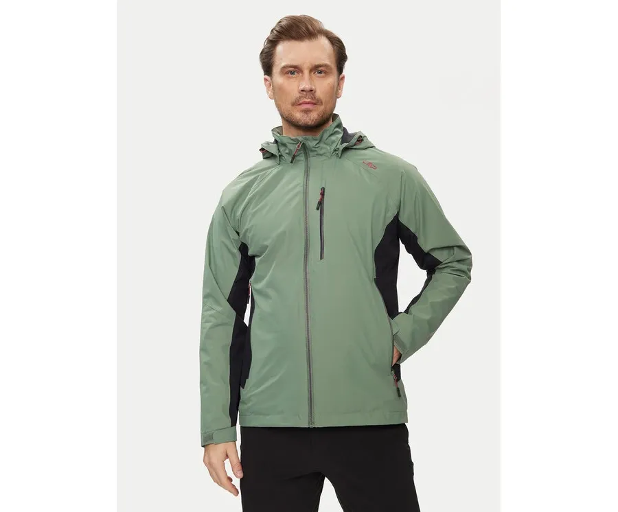 obrazek 1 CMP Kurtka przeciwdeszczowa 34Z5147 Zielony Regular Fit