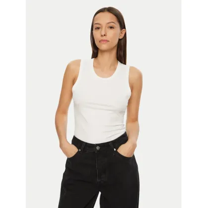 Zdjęcie Calvin Klein Top K20K208054 Biały Slim Fit