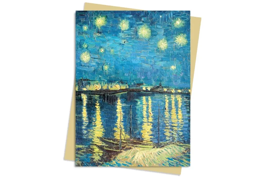 obrazek 1 Pakiet kartek na życzenia (Van Gogh: Gwiaździsta noc) - Flame Tree Publishing