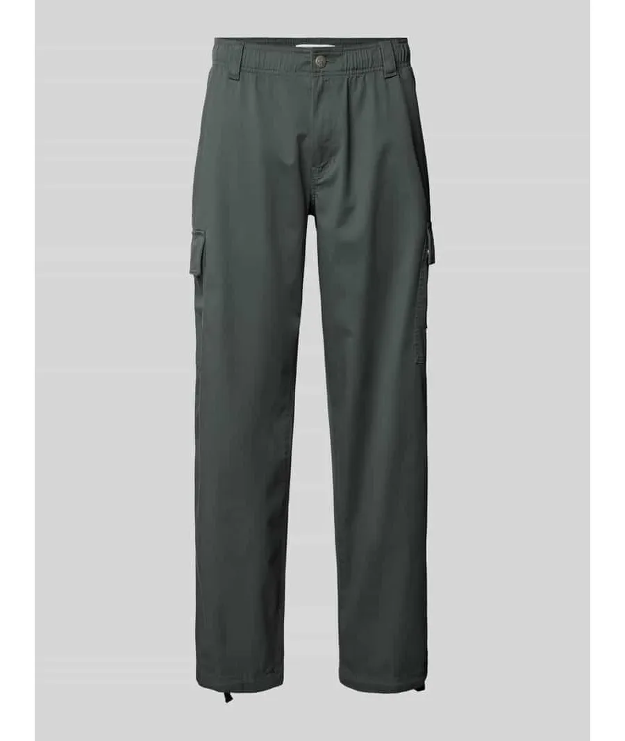 obrazek 1 Spodnie cargo z wpuszczanymi kieszeniami