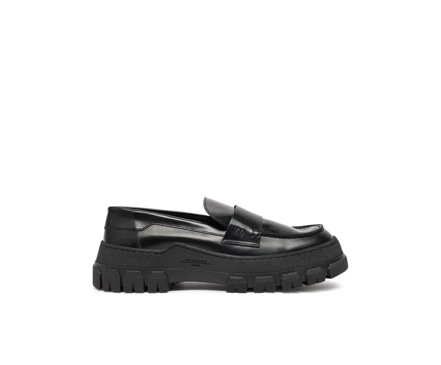 obrazek 1 Weekend Max Mara Loafersy Conero 2425526015600 Czarny