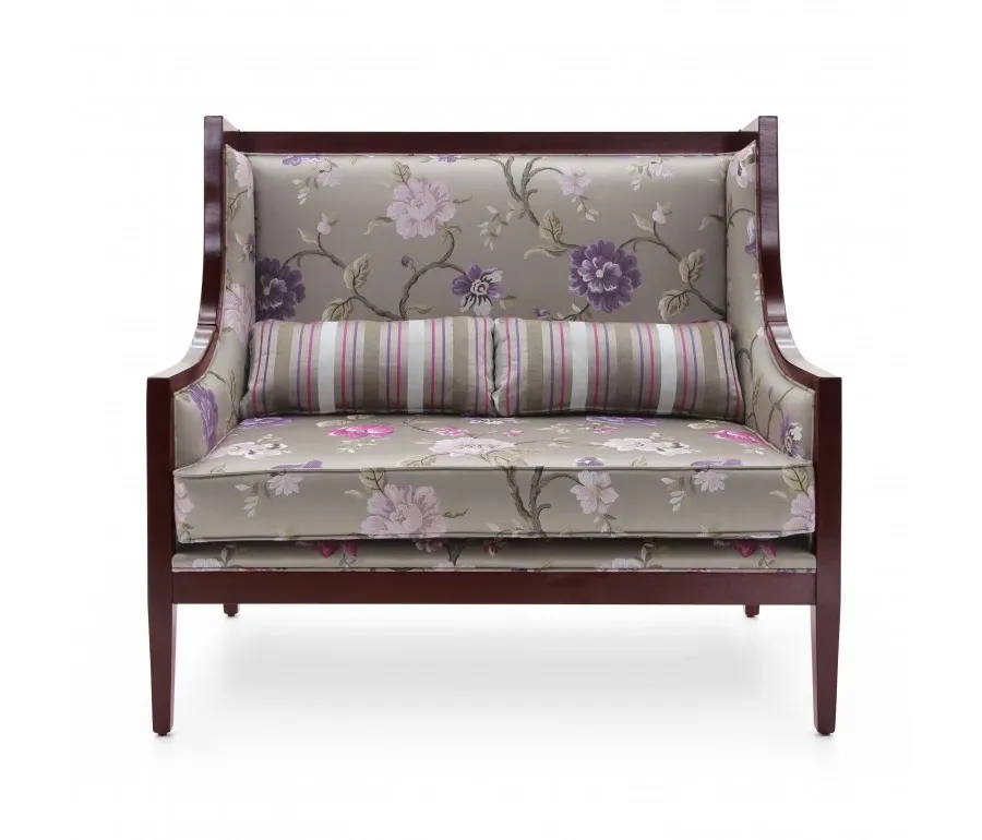 obrazek 2 Elegancka sofa w kwiatowy wzór w stylu nowoczesnym  - Sevensedie