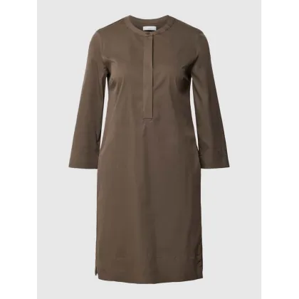 Zdjęcie Sukienka o długości do kolan z krytą listwą guzikową model ‘CIDANI’