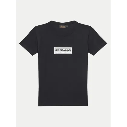 Zdjęcie Napapijri T-Shirt Chamois NP0A4ILE S Czarny Regular Fit