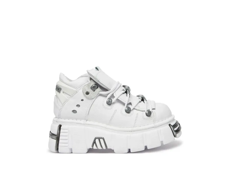 obrazek 1 NEW ROCK Sneakersy M-106N-S18 Biały