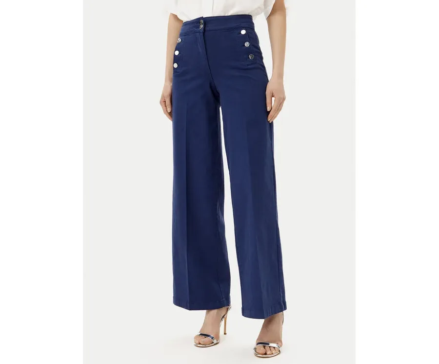 obrazek 1 Silvian Heach Jeansy Serrano GPP25086JE Niebieski Wide Leg