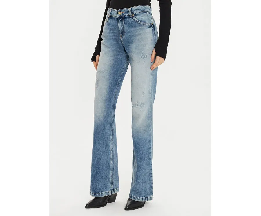 obrazek 1 Just Cavalli Jeansy 77PAB513 Niebieski Flare Fit