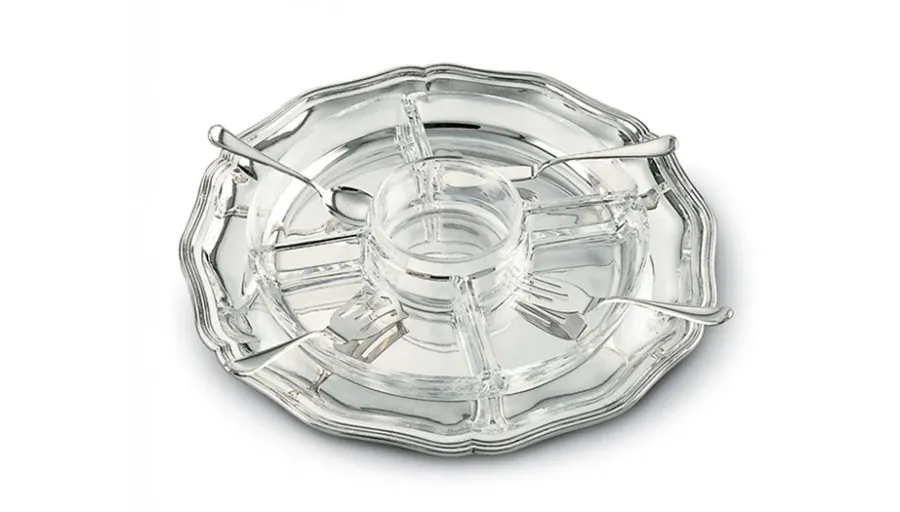 picture 1 Round hors doeuvre tray mod.18th century