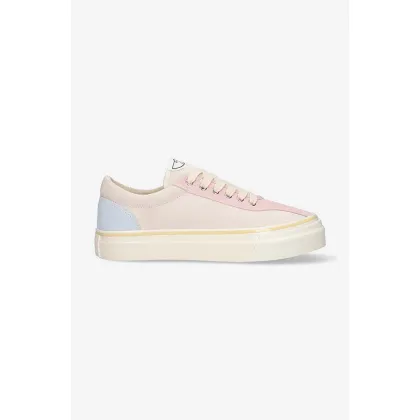 Zdjęcie Stepney Workers Club sneakersy zamszowe Dellow Suede YB01355 kolor beżowy YB01355-PSTL.MX