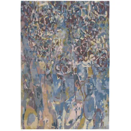 Zdjęcie Wielobarwny dywan z wełny himalajskiej