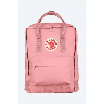 Zdjęcie Fjallraven plecak Kanken kolor różowy duży z aplikacją F23510.312-312