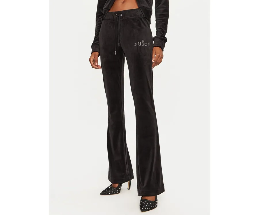 obrazek 1 Juicy Couture Spodnie dresowe Regal Lisa JCBBJ224829 Czarny Flare Fit