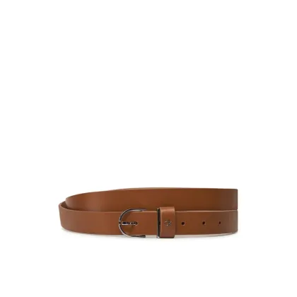 Zdjęcie Calvin Klein Pasek Damski Ck Metal Loop Round Buckle 2.5 K60K613147 Brązowy