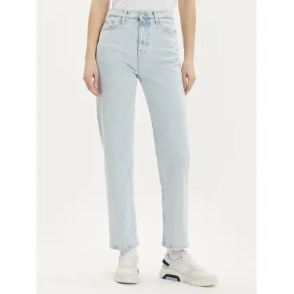 Zdjęcie Tommy Jeans Jeansy Julie DW0DW17613 Błękitny Straight Fit