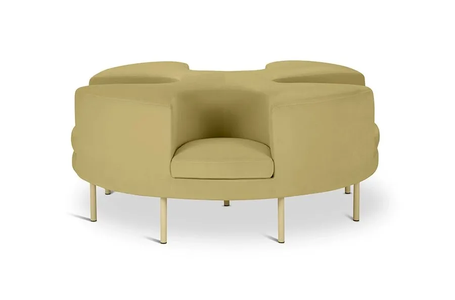 obrazek 2 Innowacyjna okrągła sofa Otto w stylu nowoczesnym