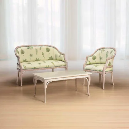 Zdjęcie Antyczna wyjątkowa mała sofa do salonu - Morello Gianpaolo