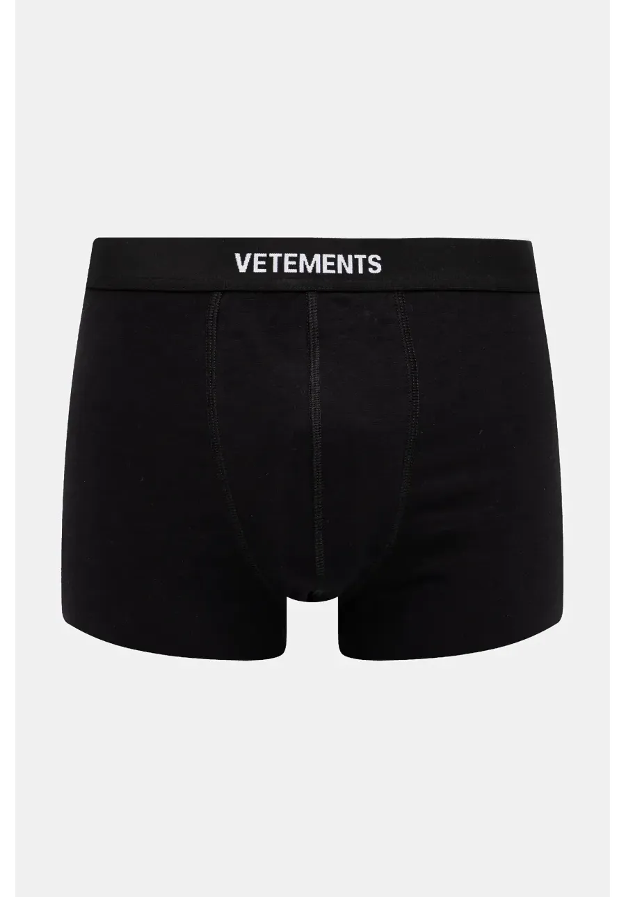 obrazek 1 VETEMENTS bokserki Logo kolor czarny MA66UN100B