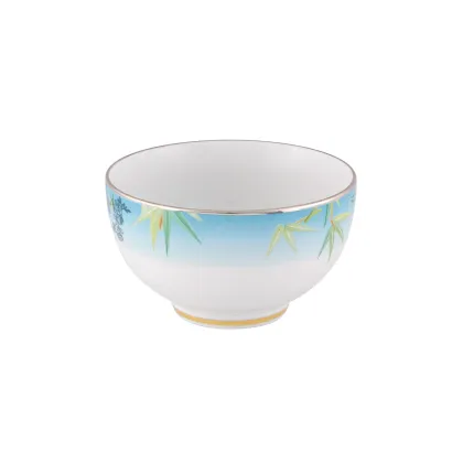 Zdjęcie Miska na ryż z porcelany Rêveries z przedstawieniem roślin i zwierząt - Vista Alegre