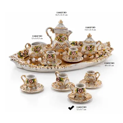 Picture Cup and saucer - Valle d'oro Patchi