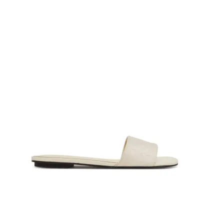 Zdjęcie Calvin Klein Klapki Flat Slide Jacq HW0HW02388 Écru