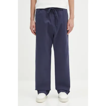 Zdjęcie Carhartt WIP spodnie Floyde Pant męskie kolor granatowy proste I034816.01GD