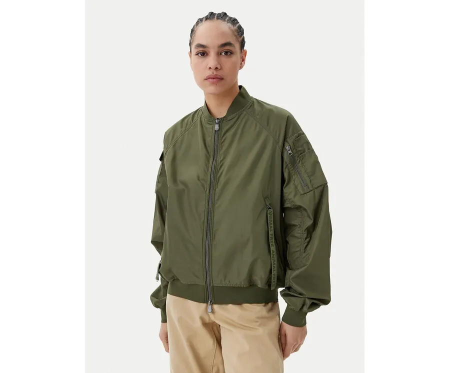obrazek 1 Save The Duck Kurtka bomber D32105W TWIL20 Zielony Oversize