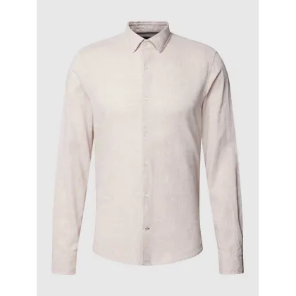 Zdjęcie Koszula biznesowa o kroju slim fit w jednolitym kolorze