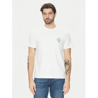 Zdjęcie Guess Jeans T-Shirt M5GI55 K8FQ4 Biały Regular Fit