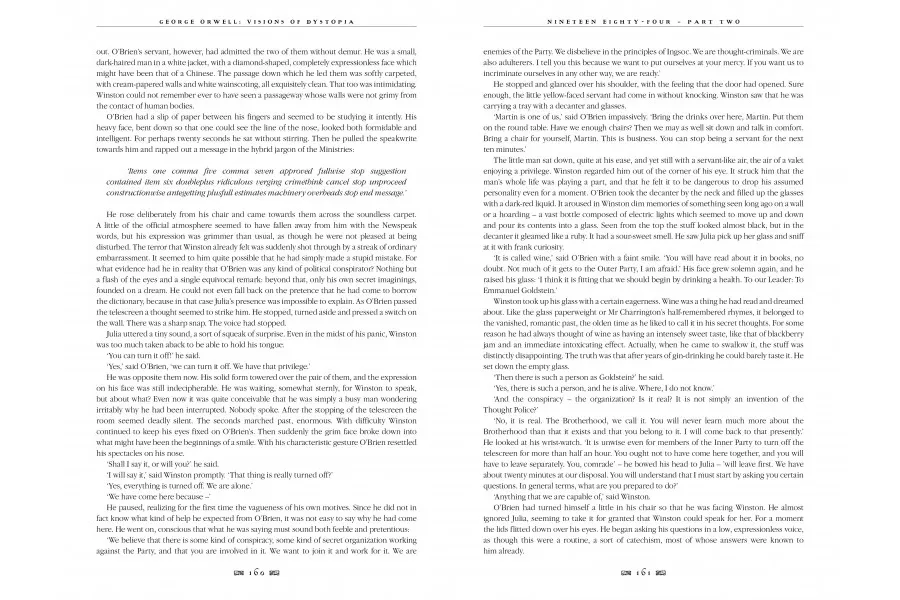 obrazek 5 Książka George Orwell Wizje dystopii - Flame Tree Publishing