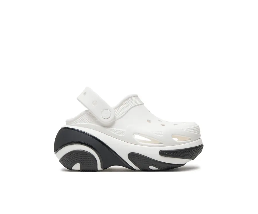 obrazek 1 Crocs Klapki Bubble Crush Clog 210061 Biały