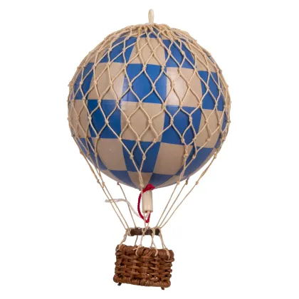 Zdjęcie Dekoracyjny balon w niebieskie kwadraty - Authentic Models