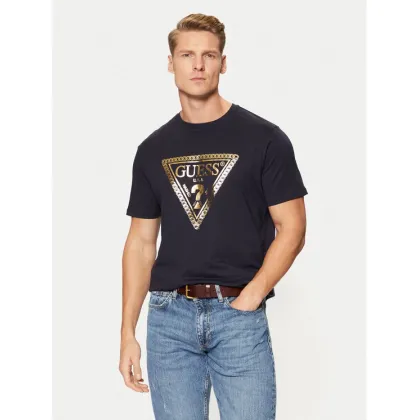 Zdjęcie Guess T-Shirt M5RI49 K9RM1 Granatowy Regular Fit