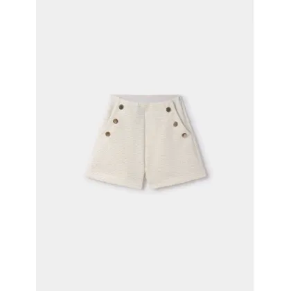 Zdjęcie Mayoral Szorty materiałowe 6267 Écru Regular Fit