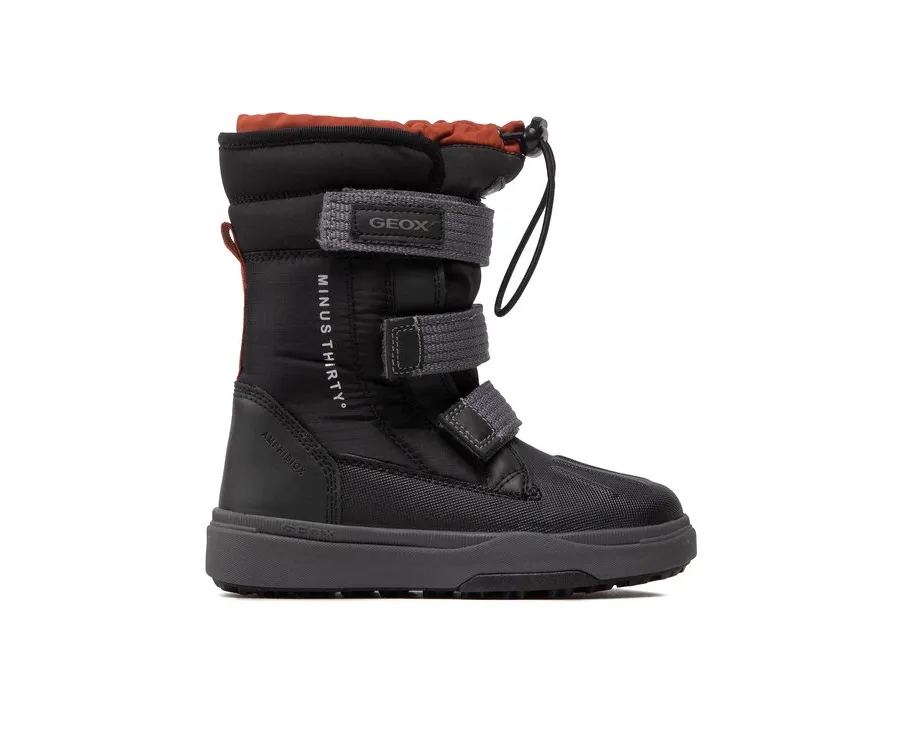 obrazek 1 Geox Śniegowce J Bunshee Pg B Abx B J26D8B 0FUME C9BN6 S Czarny
