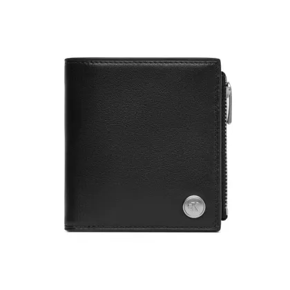 Zdjęcie Calvin Klein Duży Portfel Męski Jeans Hardware Compact Zip Walle LV04G1078G Czarny
