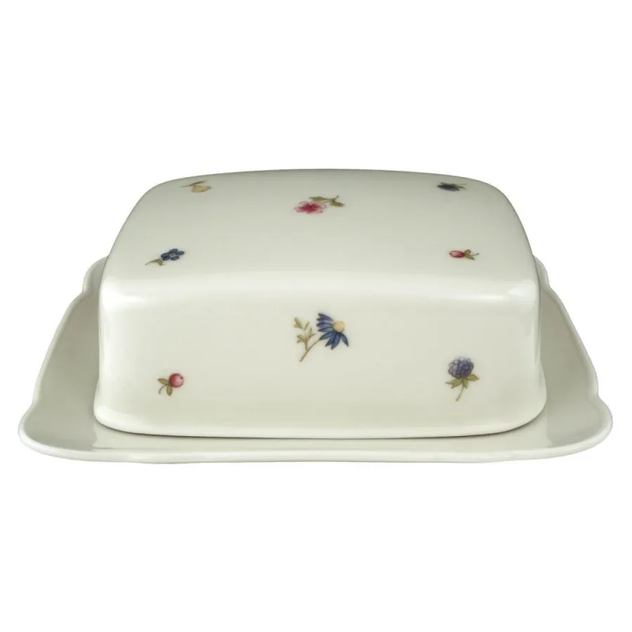 obrazek 1 Prestiżowa porcelanowa maselniczka z pokrywką w stylu klasycznym - Seltmann Weiden