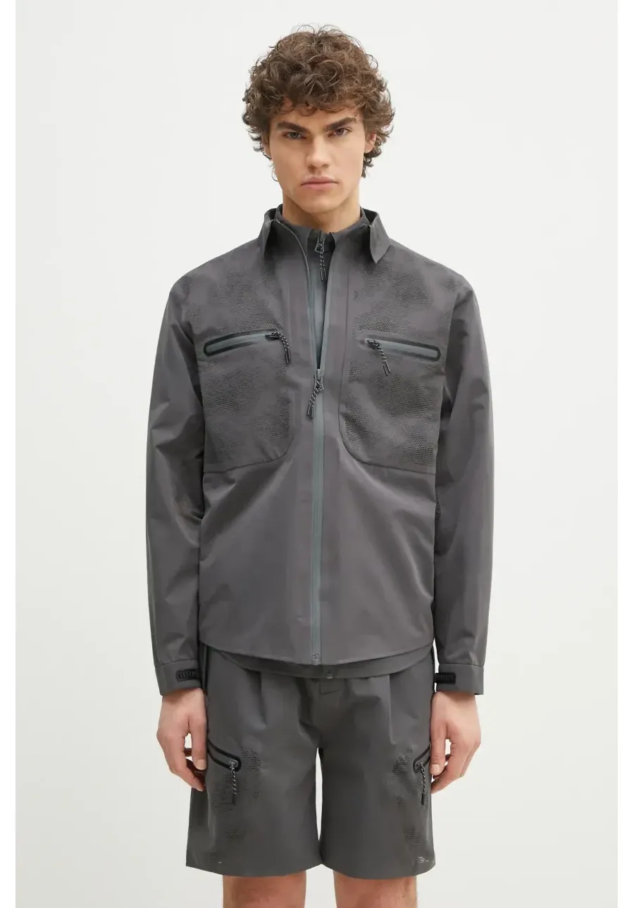 obrazek 1 Alpha Industries kurtka LS Laser Cut Shirt kolor szary przejściowa 756121.747