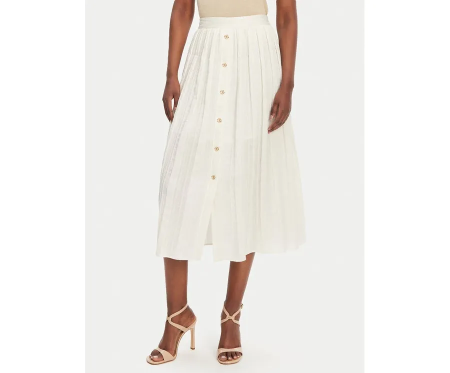 obrazek 1 TWINSET Spódnica trapezowa 251TT2143 Écru Loose Fit