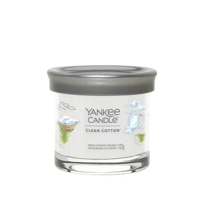 Zdjęcie Yankee Candle Clean Cotton Signature Tumbler Świeca zapachowa 122 g