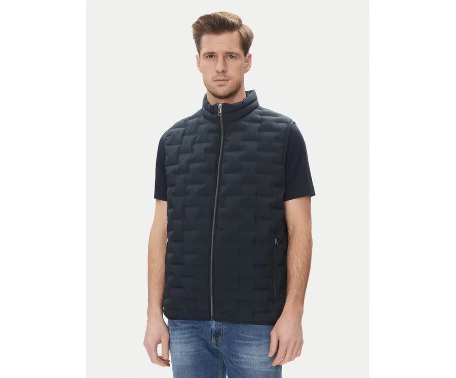 obrazek 1 Bugatti Kamizelka 8800 75148C Granatowy Regular Fit