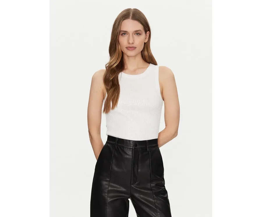 obrazek 1 Guess Top W5GP06 KCS10 Biały Regular Fit