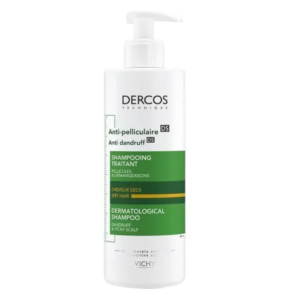 Zdjęcie Vichy Dercos Szampon przeciwłupieżowy do włosów suchych 390 ml