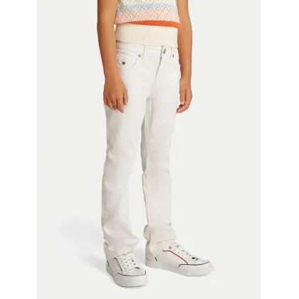 Zdjęcie Tommy Hilfiger Jeansy KG0KG08408 Biały Flare Fit