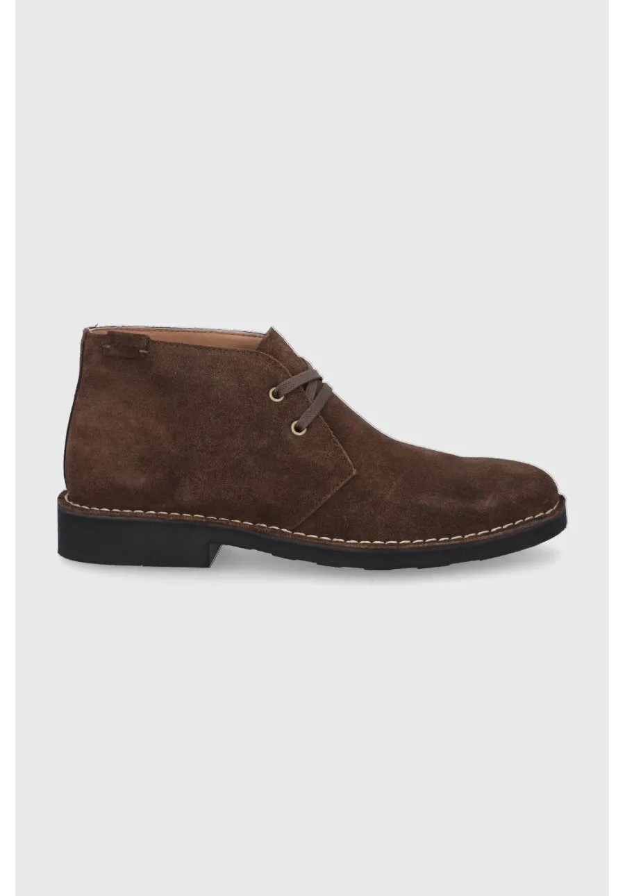 obrazek 1 Polo Ralph Lauren Półbuty zamszowe Talan Chukka  męskie kolor brązowy 803759747004
