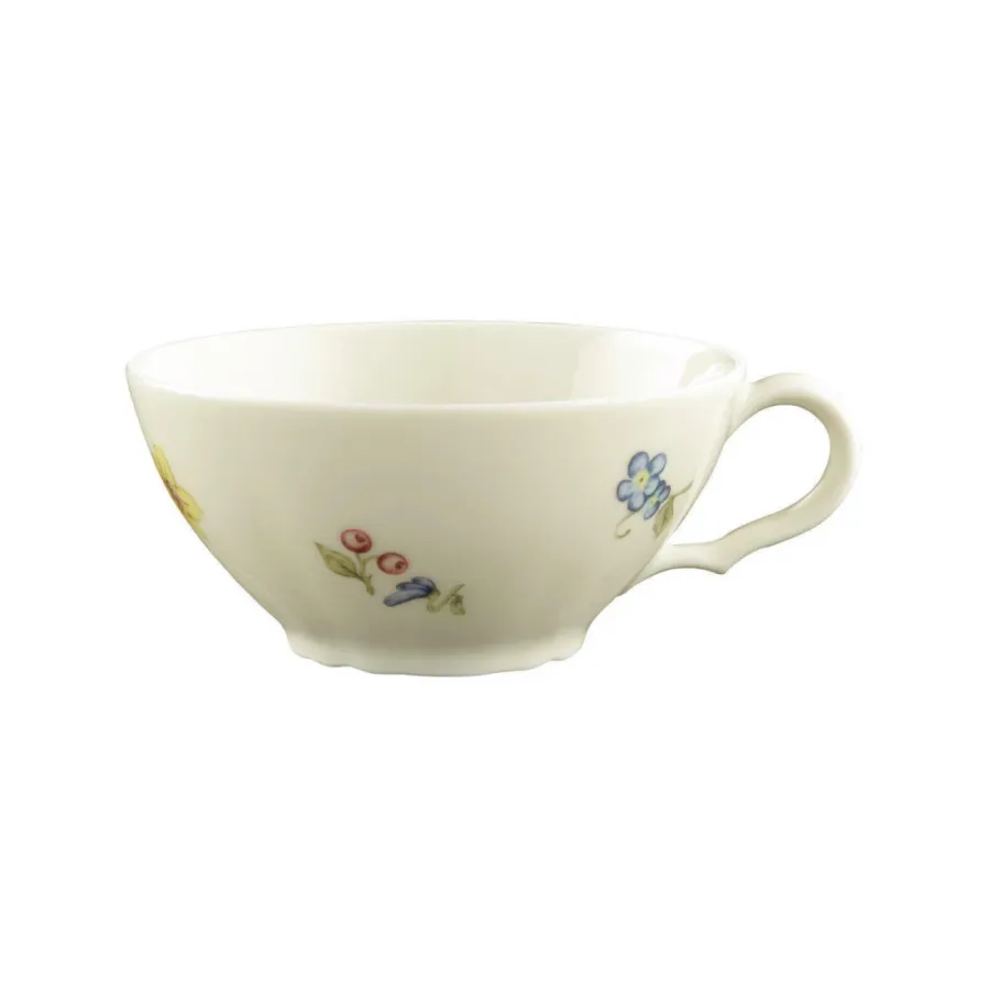 obrazek 1 Porcelanowa mała filiżanka do herbaty w kolorze kości słoniowej – Seltmann Weiden