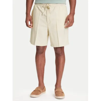 Zdjęcie Mustang Szorty materiałowe Linen 1016459 Écru Loose Fit