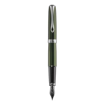 Picture Wonderful DIPLOMAT Excellence A2 green/chrome fountain pen