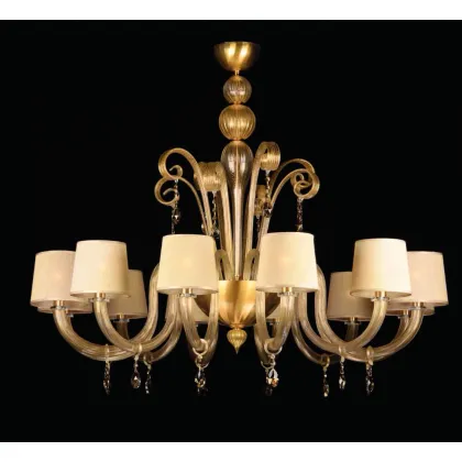 Picture Italian luxury chandelier made of Murano glass – Lucevetro